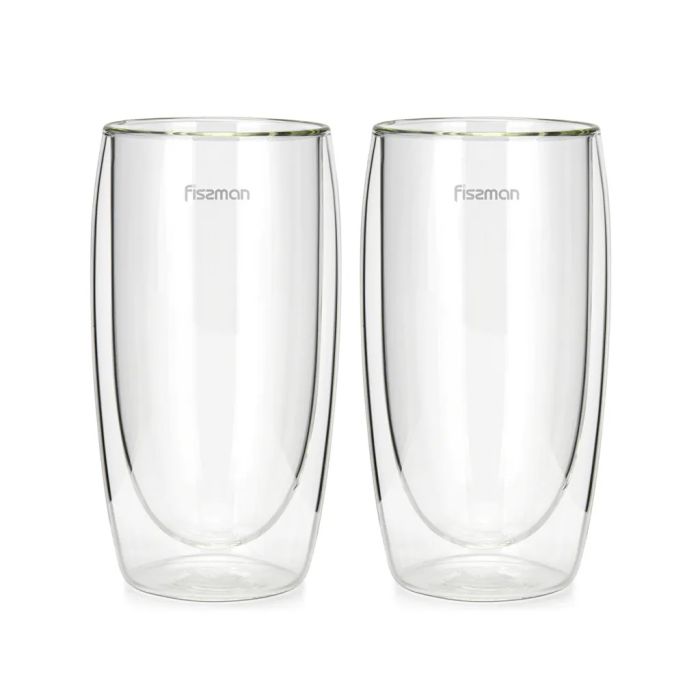 Fissman 6447 Double wall cup set 2pcs FRAPPE 350ml