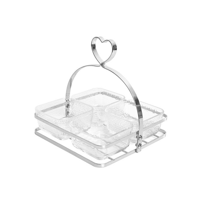 Fissman 16363 serving plate on a steal stand 23x22x10sm