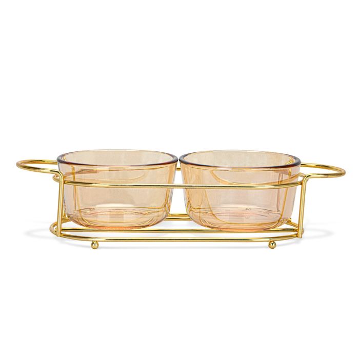 Fissman 16390 serving plate on a steal stand 26x10.5x6.2sm