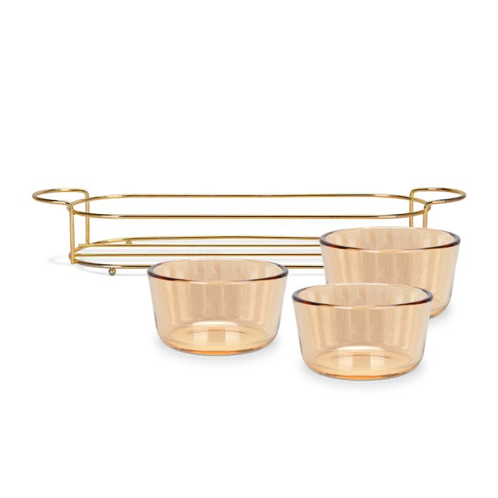 Fissman 16391 serving plate on a steal stand 36x10.5x5.7sm