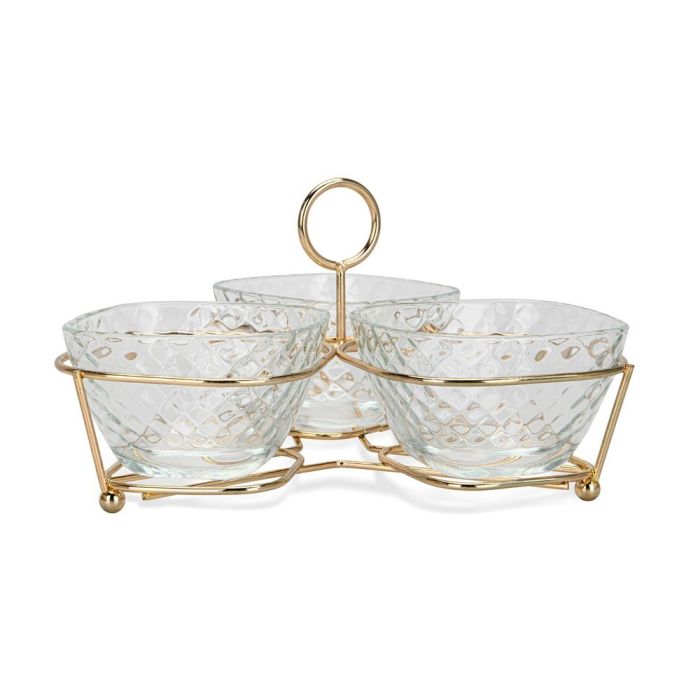 Fissman 16394 serving plate on a steal stand 22x22x13sm