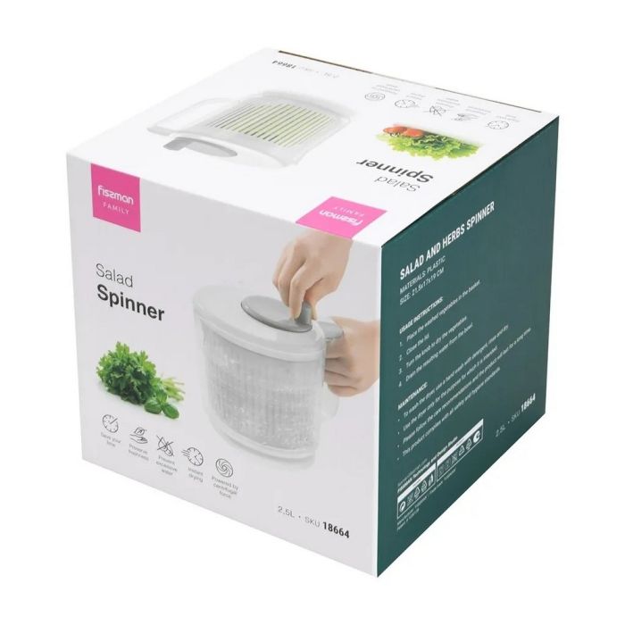 Fissman 18664 salad & herb strainer 21.5x17х19sm/2.5L