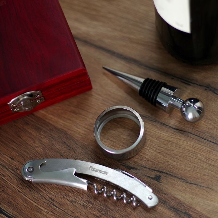 Fissman 1971 wine tool set x3