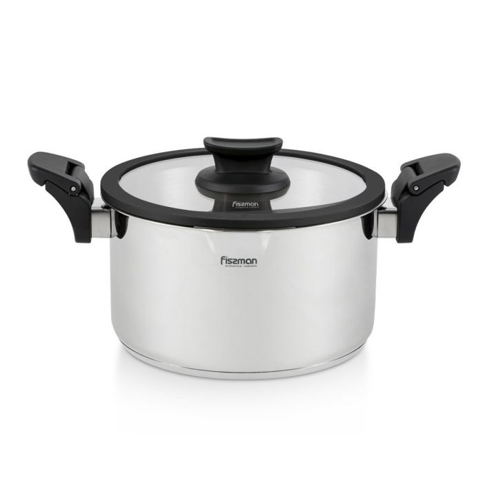 Fissman 5218 LORA casserole with glass lid 18x11sm/2.5l