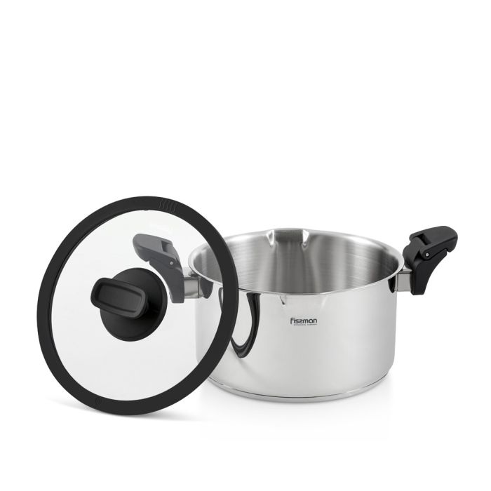 Fissman 5219 LORA casserole with glass lid 20x12 sm/3.5l
