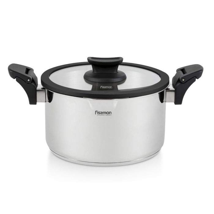 Fissman 5219 LORA casserole with glass lid 20x12 sm/3.5l