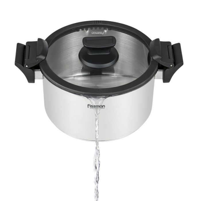 Fissman 5220 LORA casserole with glass lid 24x13 sm/5.6l