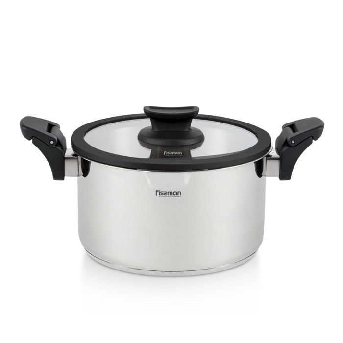 Fissman 5220 LORA casserole with glass lid 24x13 sm/5.6l