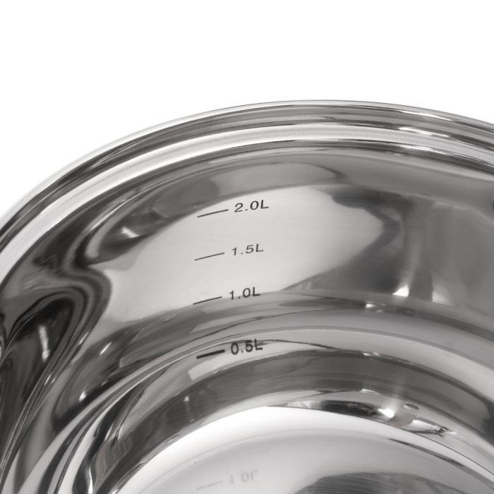 Fissman 5346 FELINA casserole with glass lid 18x11.5sm/2.9l