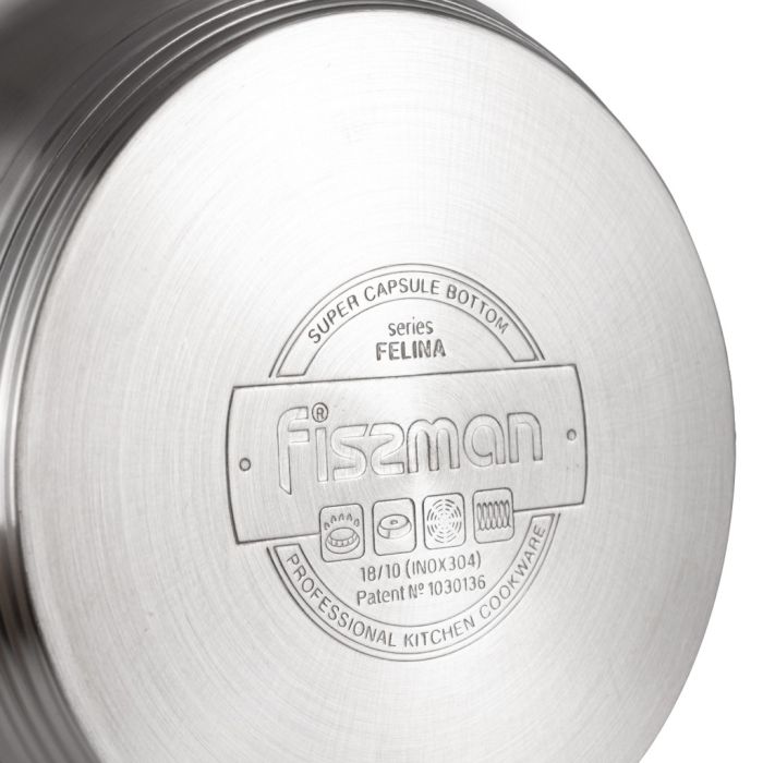 Fissman 5346 FELINA casserole with glass lid 18x11.5sm/2.9l