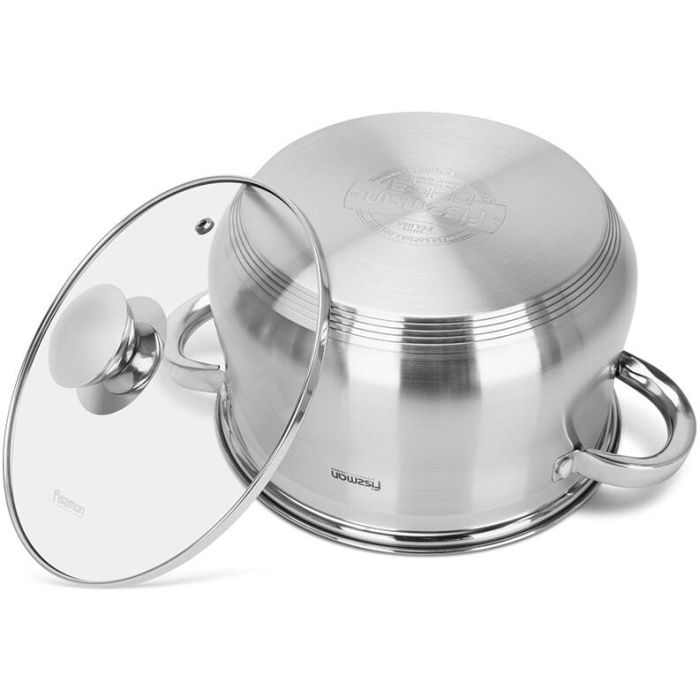 Fissman 5347 FELINA casserole with glass lid 20x12.5 sm/3.9l
