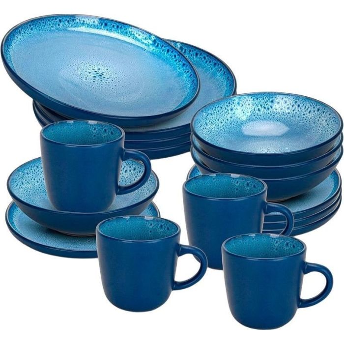 Fissman 6329 FLAMY ceramic dinner set 16pcs