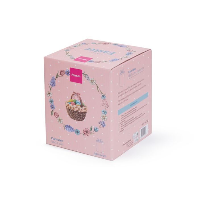Fissman 0433 EASTER dolomite jar for sweets 18x13sm