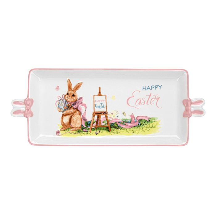 Fissman 0436 EASTER dolomite serving plate 35.5x14sm