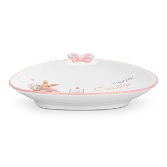 Fissman 0441 EASTER dolomite oval plate 22.5x18.5sm
