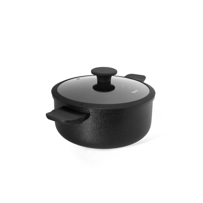 Fissman 14628 ADELINA casserole with glass lid 24sm 4.58l