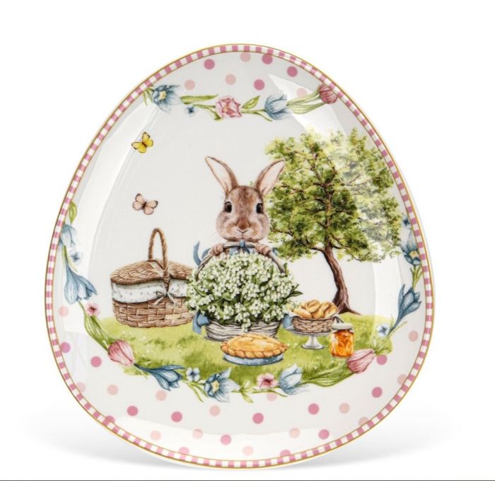 Fissman 16103 EASTER porcelain plate 20sm - outlet