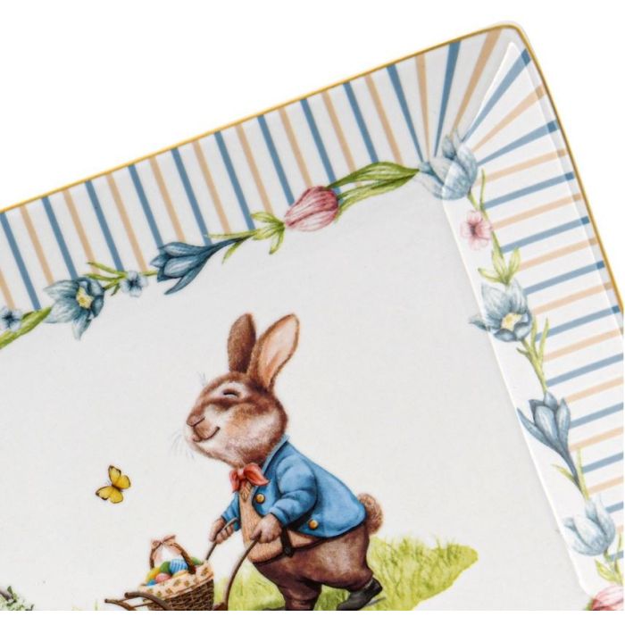 Fissman 16107 EASTER porcelain plate 30.5x15sm