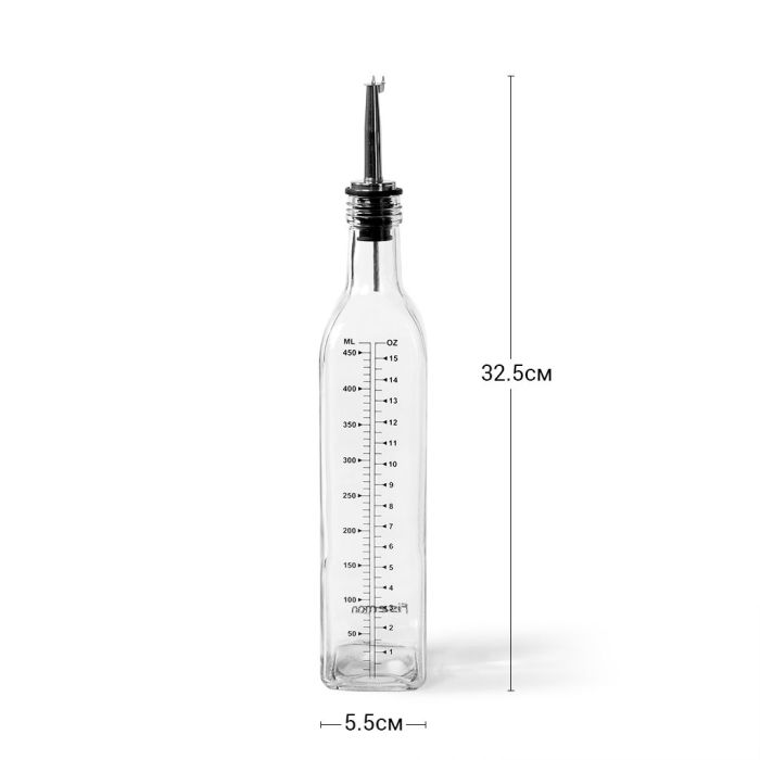 Fissman 6417 oil & vinegar bottle set 2x500ml