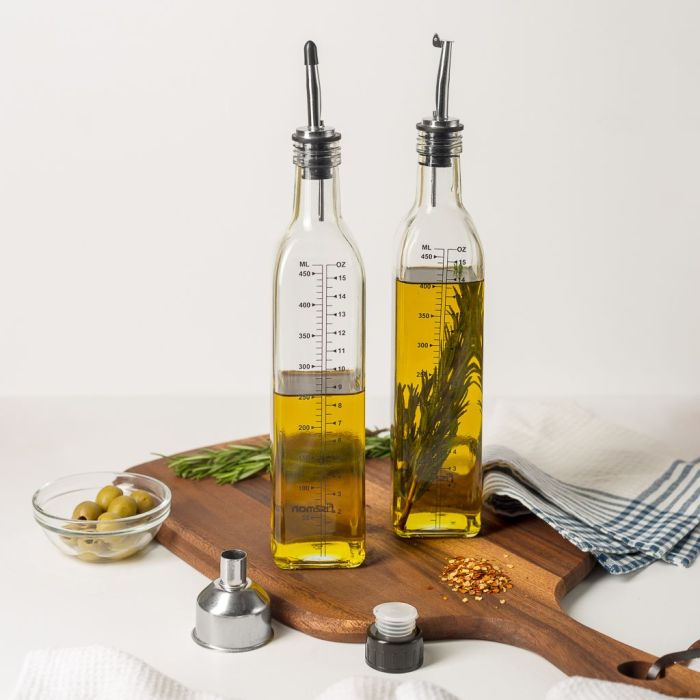 Fissman 6417 oil & vinegar bottle set 2x500ml