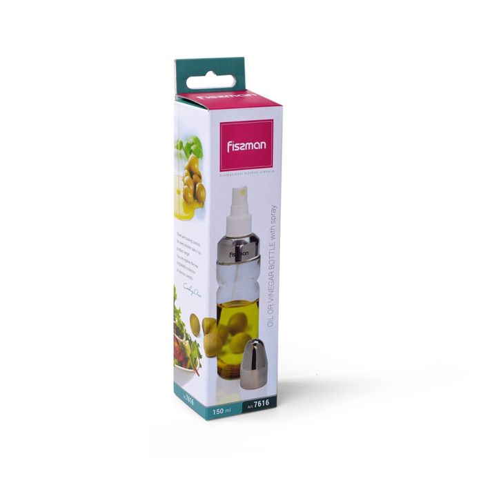 Fissman 7616 oil & vinegar bottle with sprayer 150ml