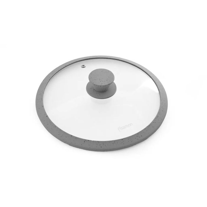 Fissman 9986 ARCADES silicon glass lid grey 24 cm