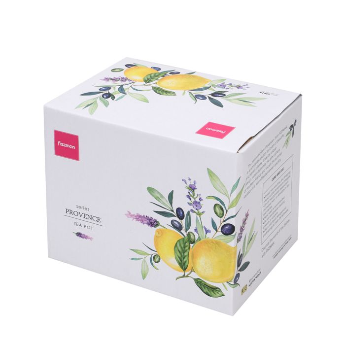 Fissman 13614 PROVENCE porcelain teapot 1000ml