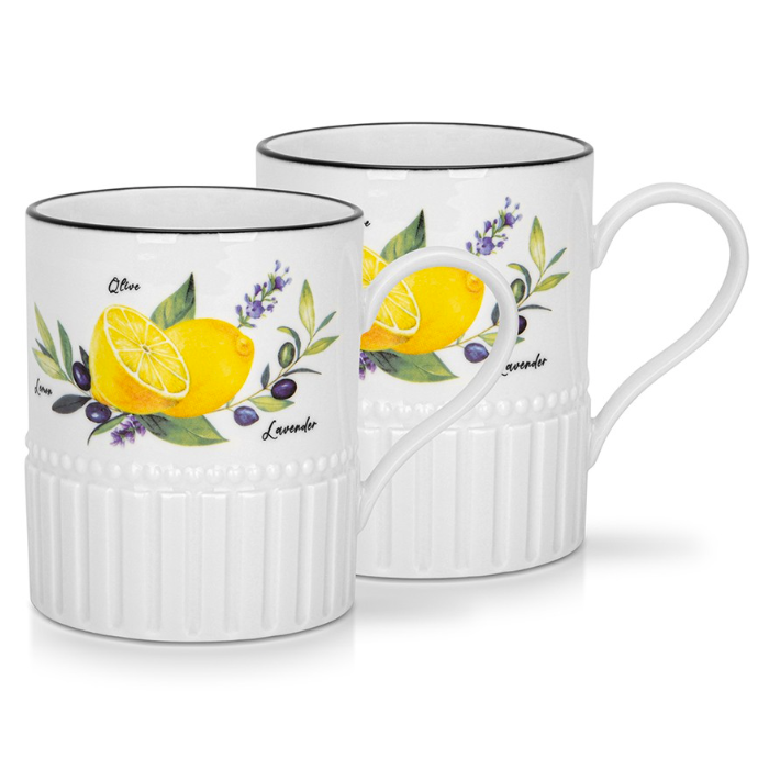 Fissman 13618 PROVENCE porcelain tea cup set 2x250ml