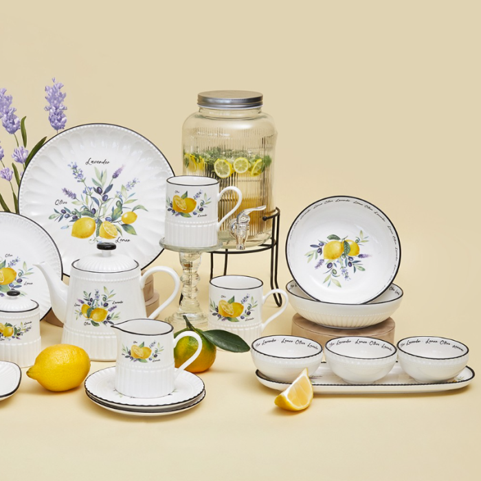 Fissman 13619 PROVENCE porcelain plate set 2x26cm