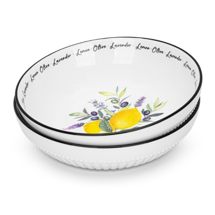 Fissman 13619 PROVENCE porcelain plate set 2x26cm