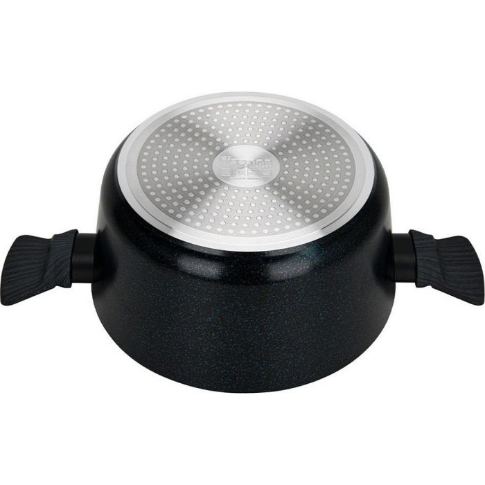 Fissman 14525 FERRO casserole with glass lid 24cm 4.43l