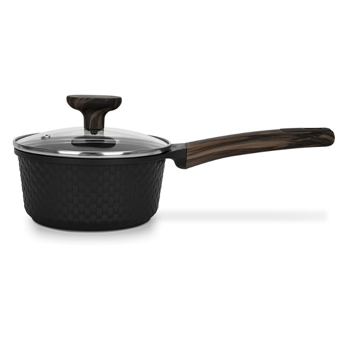 Fissman 14575 EVOLUTION induction saucepan with glass lid 16cm 1.3l