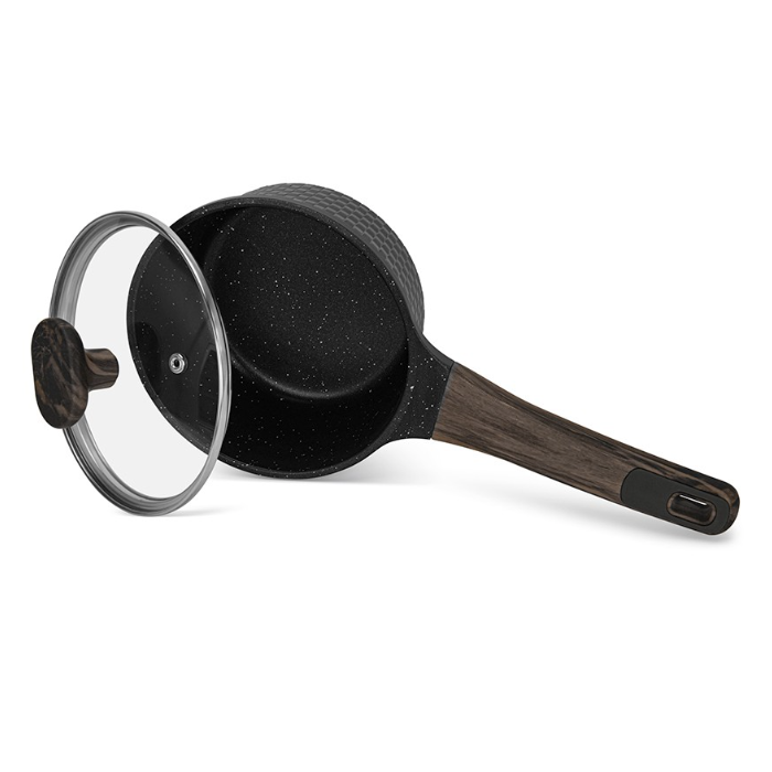 Fissman 14575 EVOLUTION induction saucepan with glass lid 16cm 1.3l