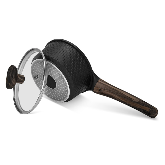 Fissman 14575 EVOLUTION induction saucepan with glass lid 16cm 1.3l