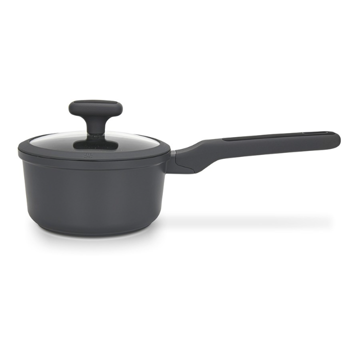 Fissman 14583 TITANIUM PRO induction saucepan with glass lid 16cm 1.4l
