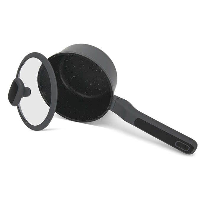 Fissman 14583 TITANIUM PRO induction saucepan with glass lid 16cm 1.4l