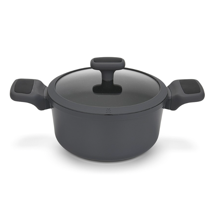 Fissman 14584 TITANIUM PRO casserole with lid 20cm 2.7l