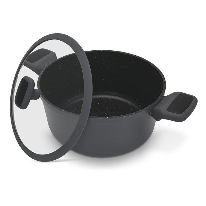 Fissman 14585 TITANIUM PRO casserole with lid 24cm 4.7l