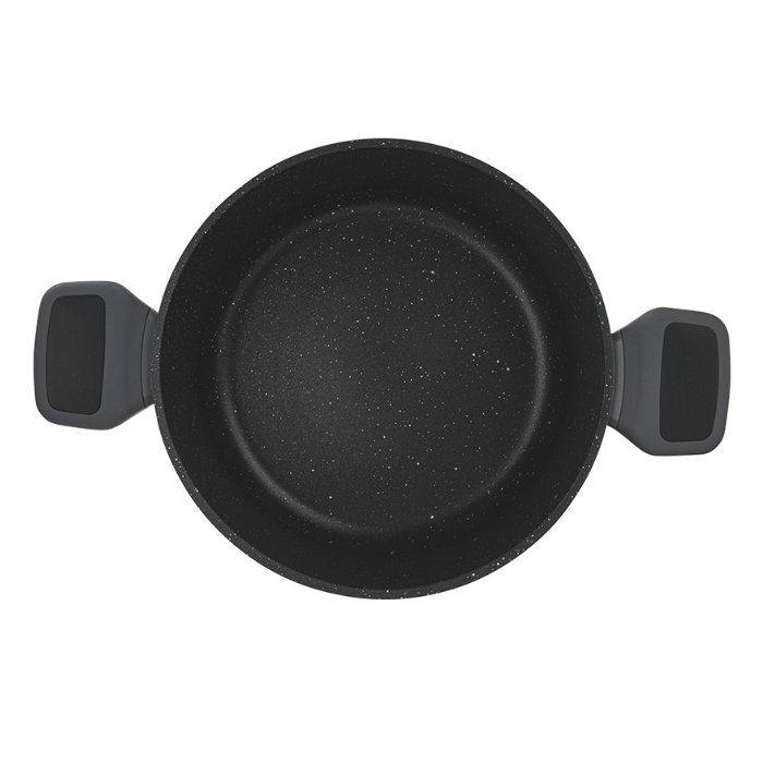 Fissman 14585 TITANIUM PRO casserole with lid 24cm 4.7l