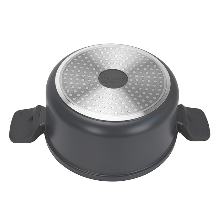 Fissman 14585 TITANIUM PRO casserole with lid 24cm 4.7l