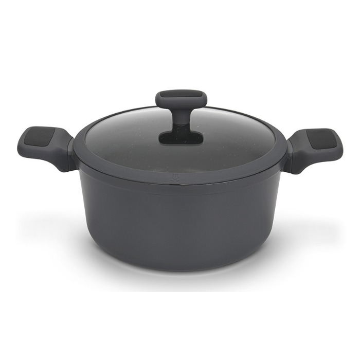 Fissman 14585 TITANIUM PRO casserole with lid 24cm 4.7l
