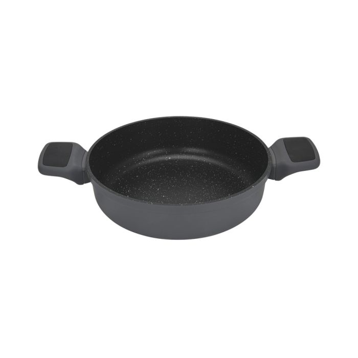 Fissman 14586 TITANIUM PRO induction saucepan with glass lid 28cm 4.3l