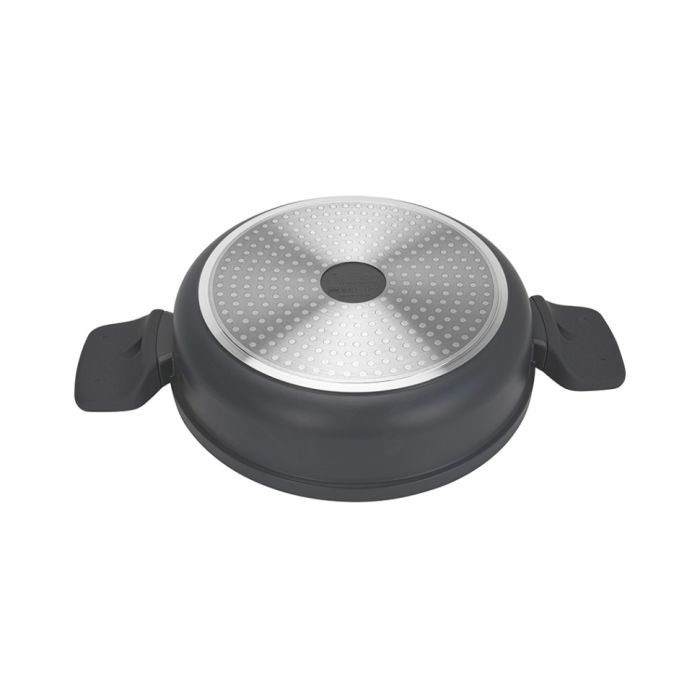 Fissman 14586 TITANIUM PRO induction saucepan with glass lid 28cm 4.3l