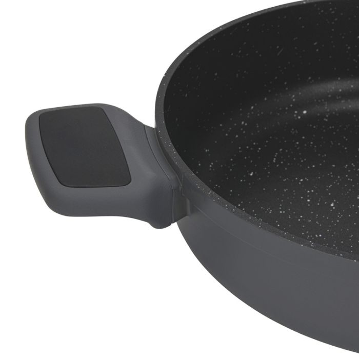 Fissman 14586 TITANIUM PRO induction saucepan with glass lid 28cm 4.3l