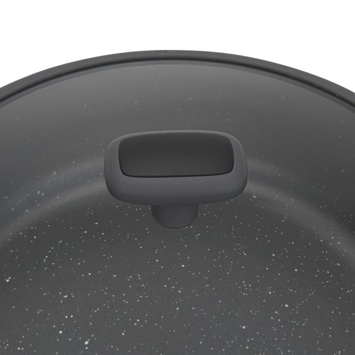 Fissman 14586 TITANIUM PRO induction saucepan with glass lid 28cm 4.3l