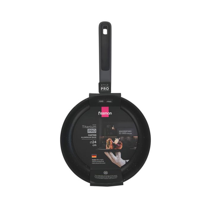 Fissman 14589 TITANIUM PRO frying pan 24cm