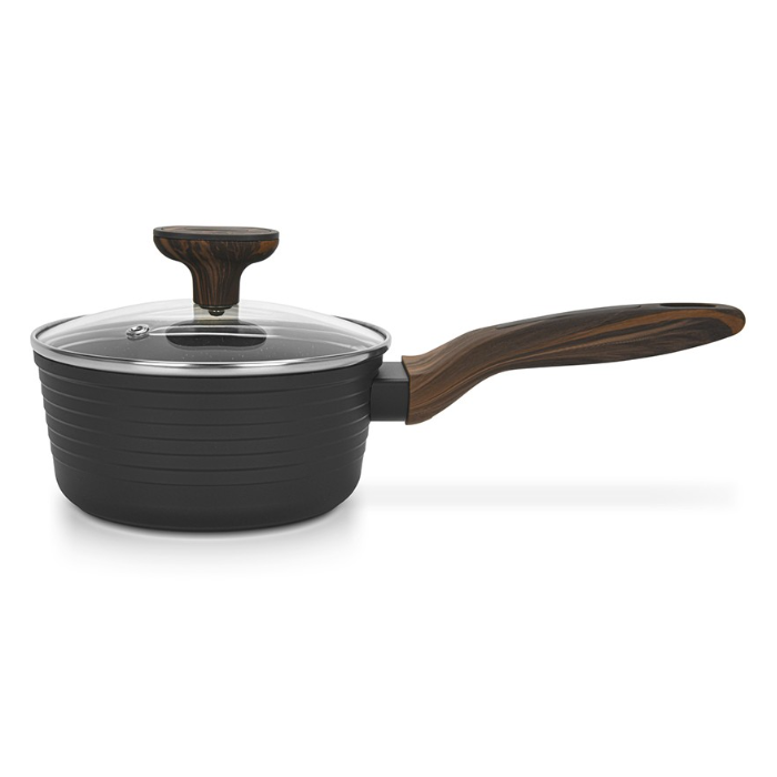 Fissman 14591 CUISINE induction saucepan with glass lid 16cm 1.3l