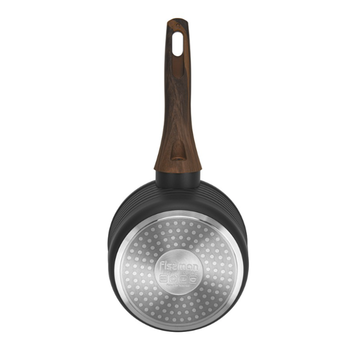 Fissman 14591 CUISINE induction saucepan with glass lid 16cm 1.3l