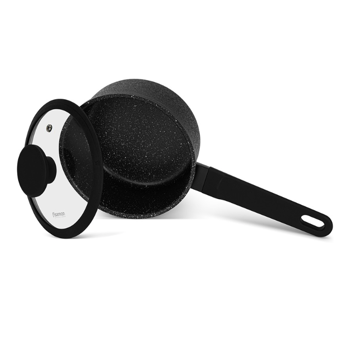 Fissman 14626 ADELINA induction saucepan with glass lid 16cm 1.45l