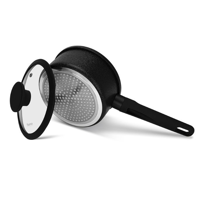 Fissman 14626 ADELINA induction saucepan with glass lid 16cm 1.45l